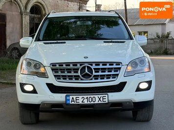 Mercedes-Benz M-Class, 2008 р., Бензин, 126 тис. км, Позашляховик / Кросовер, Білий, Дніпро (Дніпропетровськ) AT-10417181 фото