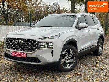 Hyundai Santa FE, 2022 г., Дизель, 30 тыс. км, Внедорожник / Кроссовер, Белый, Умань AT-10430791 фото