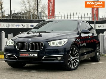 BMW 5 Series GT, 2015, Дизель, 2.99 л., 122 тис. км, Ліфтбек, Синій, Київ 259451 фото