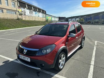 Dacia Sandero StepWay, 2011, Бензин, 1.6 л., 146 тис. км, Позашляховик / Кросовер, Червоний, Вінниця Cars-Pr-222163 фото