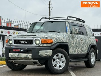 Toyota FJ Cruiser, 2006, Газ пропан-бутан / Бензин, 3.96 л., 165 тис. км, Позашляховик / Кросовер, Синій, Київ 38448 фото