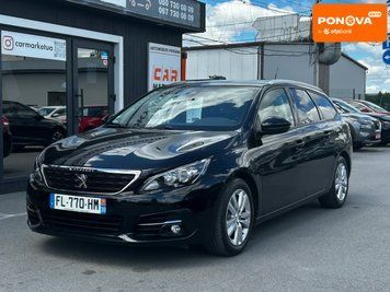Peugeot 308, 2019 г., Дизель, 173 тыс. км, Универсал, Чорный, Житомир AT-10418504 фото