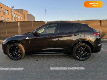 Alfa Romeo Stelvio, 2018, Бензин, 2 л., 92 тис. км, Позашляховик / Кросовер, Чорний, Луцьк Cars-Pr-235796 фото