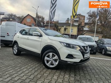 Nissan Qashqai, 2021, Бензин, 2 л., 131 тис. км, Позашляховик / Кросовер, Білий, Вінниця 279891 фото