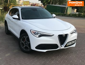 Alfa Romeo Stelvio, 2018, Бензин, 2 л., 92 тис. км, Позашляховик / Кросовер, Білий, Хмельницький Cars-Pr-266849 фото