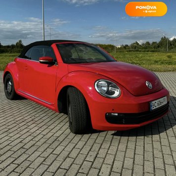 Volkswagen Beetle, 2014, Бензин, 1.8 л., 119 тис. км, Кабріолет, Червоний, Львів Cars-Pr-244786 фото