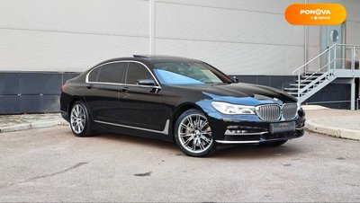 BMW 7 Series, 2015, Бензин, 4.4 л., 119 тыс. км, Седан, Чорный, Киев 43277 фото