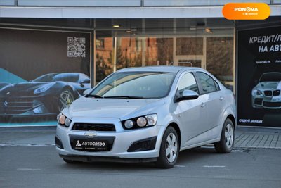 Chevrolet Aveo, 2012, Бензин, 1.6 л., 151 тис. км, Седан, Сірий, Харків 5859 фото