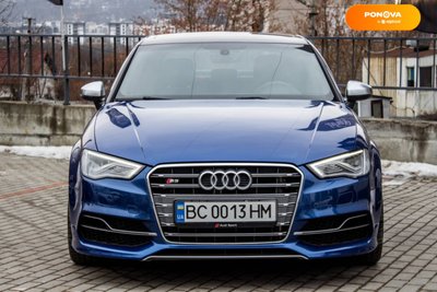 Audi S3, 2015, Бензин, 2 л., 129 тис. км, Седан, Синій, Львів 18162 фото