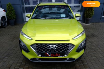 Hyundai Kona, 2021, Бензин, 1.6 л., 14 тис. км, Позашляховик / Кросовер, Зелений, Одеса 15762 фото