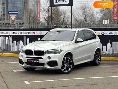 BMW X5, 2017, Бензин, 2.98 л., 120 тис. км, Позашляховик / Кросовер, Білий, Київ 42612 фото