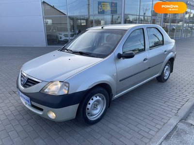 Dacia Logan, 2007, Газ пропан-бутан / Бензин, 1.6 л., 146 тыс. км, Седан, Серый, Полтава 32617 фото