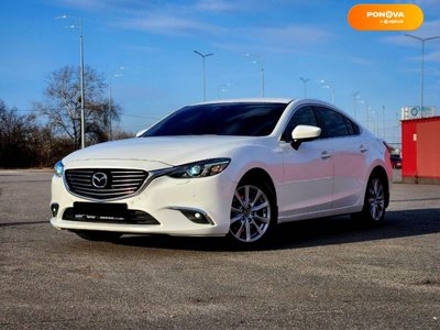 Mazda 6, 2015, Бензин, 2.49 л., 125 тис. км, Седан, Білий, Київ 22929 фото