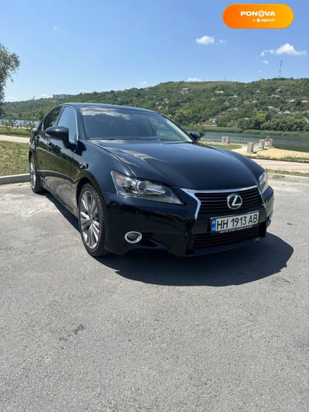 Lexus GS, 2013, Бензин, 3.46 л., 176 тис. км, Седан, Чорний, Одеса Cars-Pr-57487 фото