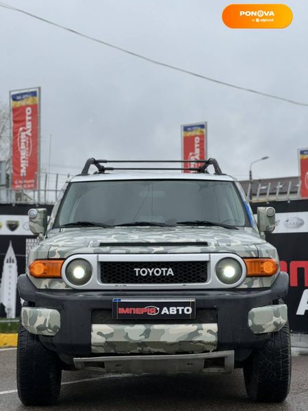 Toyota FJ Cruiser, 2006, Газ пропан-бутан / Бензин, 3.96 л., 165 тыс. км, Внедорожник / Кроссовер, Синий, Киев 38448 фото