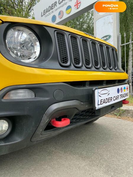 Jeep Renegade, 2015, Бензин, 2.36 л., 145 тис. км, Позашляховик / Кросовер, Жовтий, Харків 102991 фото