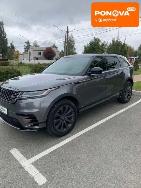 Land Rover Range Rover Velar, 2017 г., Дизель, 93 тыс. км, Внедорожник / Кроссовер, Серый, Киев AT-10404366 фото