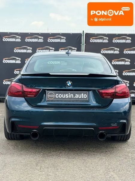 BMW 4 Series, 2017 р., Бензин, 100 тис. км, Седан, Синій, Київ AT-10419460 фото