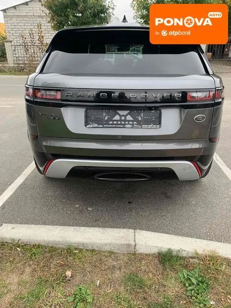 Land Rover Range Rover Velar, 2017 г., Дизель, 93 тыс. км, Внедорожник / Кроссовер, Серый, Киев AT-10404366 фото