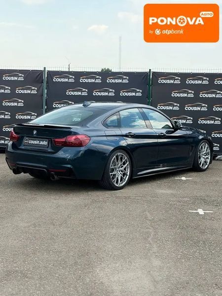 BMW 4 Series, 2017 р., Бензин, 100 тис. км, Седан, Синій, Київ AT-10419460 фото