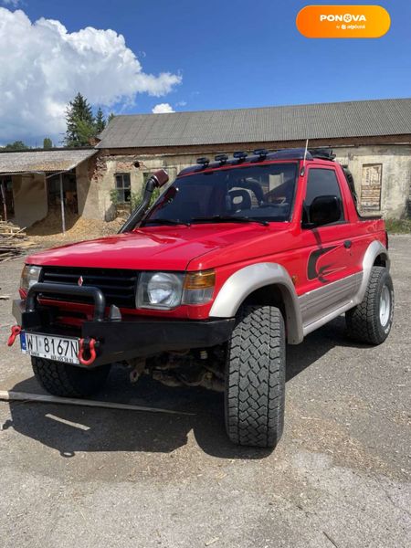 Mitsubishi Pajero, 1993, Дизель, 2.5 л., 215 тис. км, Кабріолет, Червоний, Міжгір'я Cars-Pr-63825 фото