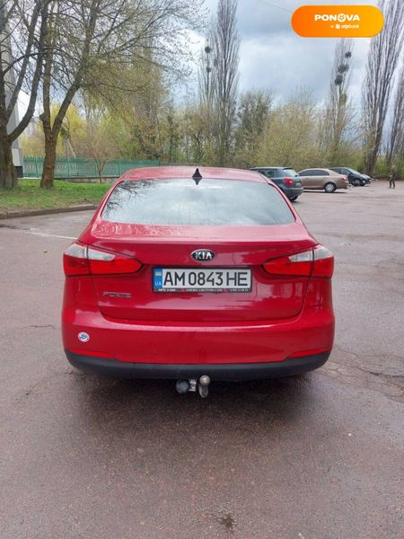 Kia Forte, 2015, Бензин, 1.8 л., 180 тыс. км, Седан, Красный, Житомир Cars-Pr-67592 фото