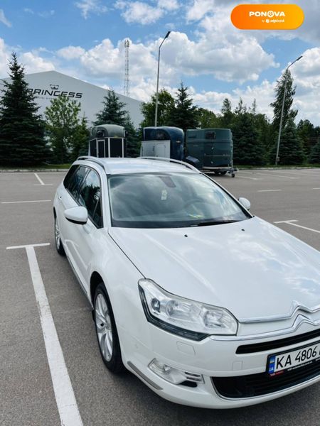 Citroen C5, 2012, Дизель, 1.56 л., 218 тис. км, Універсал, Білий, Київ Cars-Pr-54096 фото