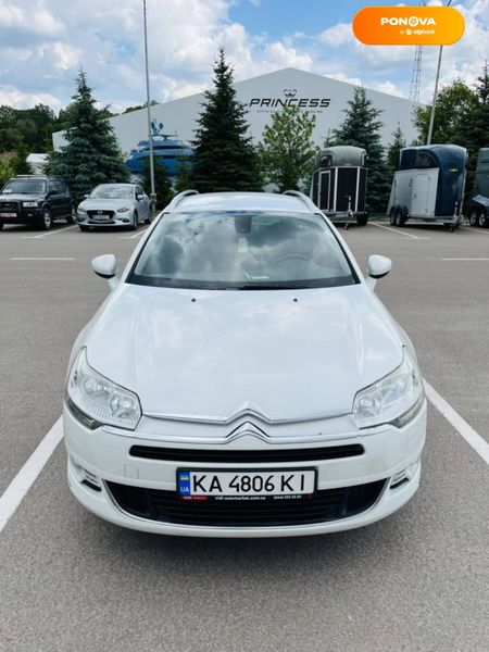 Citroen C5, 2012, Дизель, 1.56 л., 218 тис. км, Універсал, Білий, Київ Cars-Pr-54096 фото