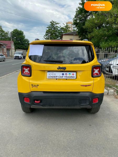 Jeep Renegade, 2015, Бензин, 2.36 л., 145 тис. км, Позашляховик / Кросовер, Жовтий, Харків 102991 фото