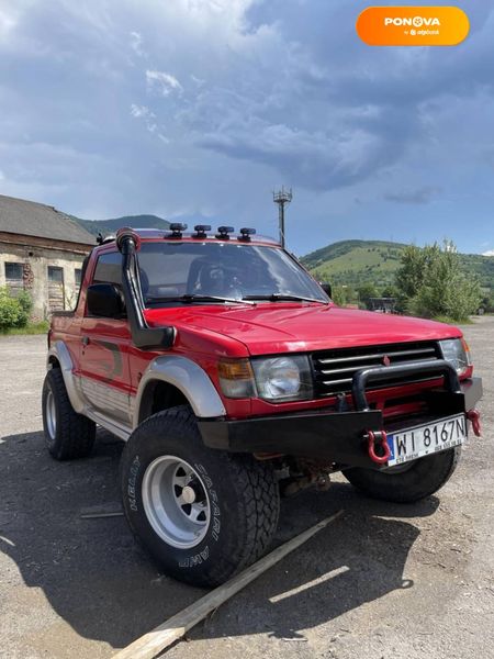 Mitsubishi Pajero, 1993, Дизель, 2.5 л., 215 тис. км, Кабріолет, Червоний, Міжгір'я Cars-Pr-63825 фото