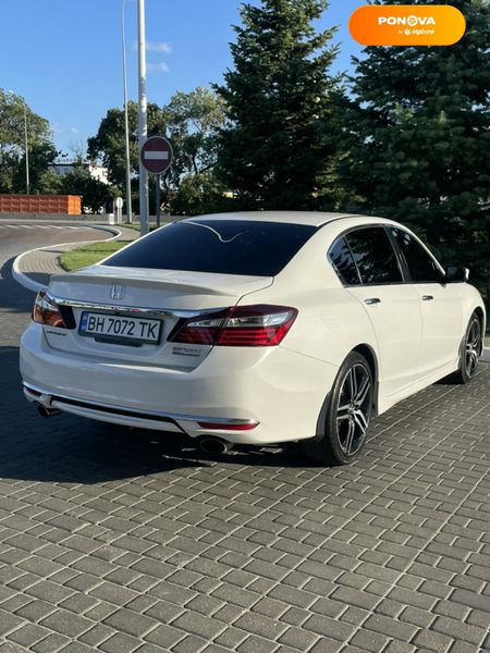 Honda Accord, 2017, Бензин, 2.4 л., 126 тис. км, Седан, Білий, Одеса 110871 фото