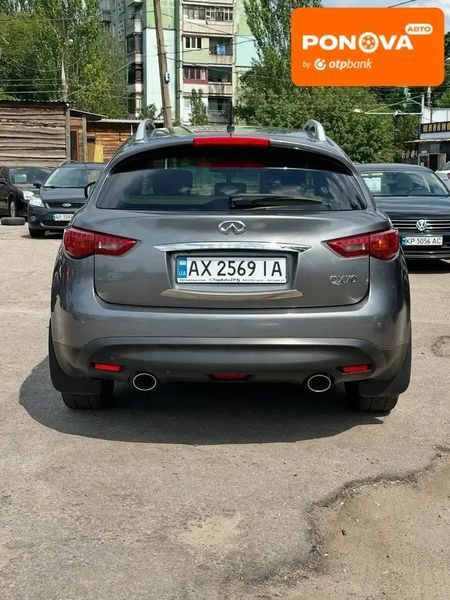 Infiniti QX70, 2017 г., Бензин, 81 тыс. км, Внедорожник / Кроссовер, Серый, Запорожье AT-10409538 фото