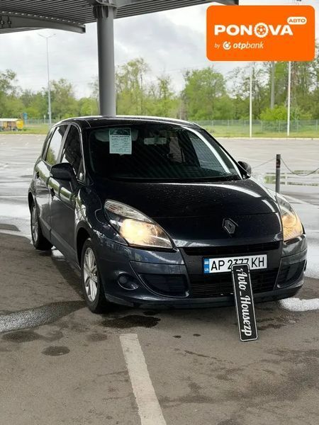 Renault Scenic, 2010 р., Дизель, 290 тис. км, Мінівен, Сірий, Запоріжжя AT-10417426 фото