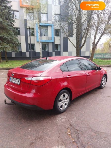 Kia Forte, 2015, Бензин, 1.8 л., 180 тыс. км, Седан, Красный, Житомир Cars-Pr-67592 фото