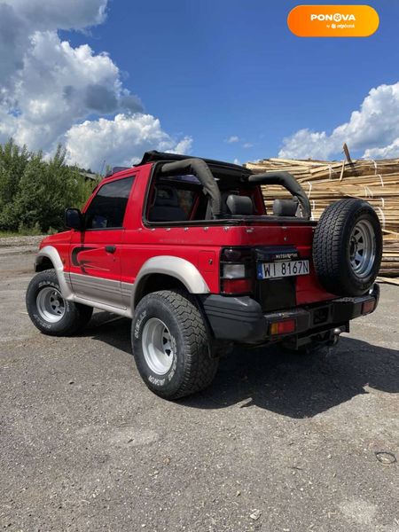 Mitsubishi Pajero, 1993, Дизель, 2.5 л., 215 тис. км, Кабріолет, Червоний, Міжгір'я Cars-Pr-63825 фото