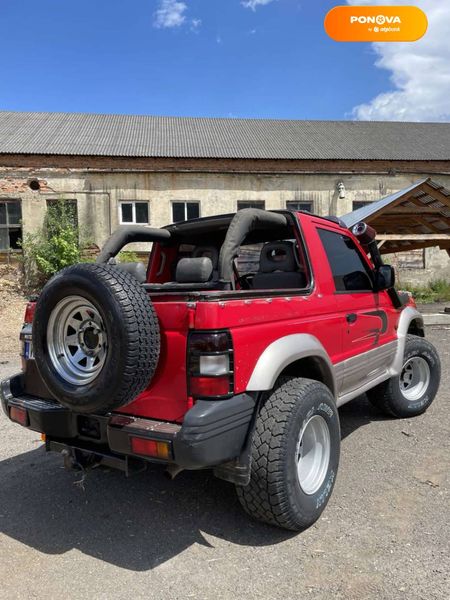 Mitsubishi Pajero, 1993, Дизель, 2.5 л., 215 тис. км, Кабріолет, Червоний, Міжгір'я Cars-Pr-63825 фото