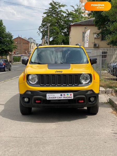 Jeep Renegade, 2015, Бензин, 2.36 л., 145 тис. км, Позашляховик / Кросовер, Жовтий, Харків 102991 фото