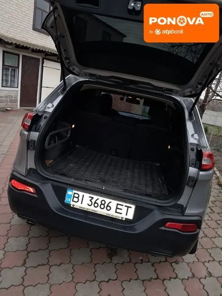 Jeep Cherokee, 2014 г., Газ пропан-бутан / Бензин, 129 тыс. км, Внедорожник / Кроссовер, Серый, Заводське AT-10413537 фото