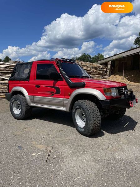 Mitsubishi Pajero, 1993, Дизель, 2.5 л., 215 тис. км, Кабріолет, Червоний, Міжгір'я Cars-Pr-63825 фото