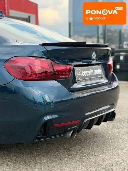 BMW 4 Series, 2017 р., Бензин, 100 тис. км, Седан, Синій, Київ AT-10419460 фото