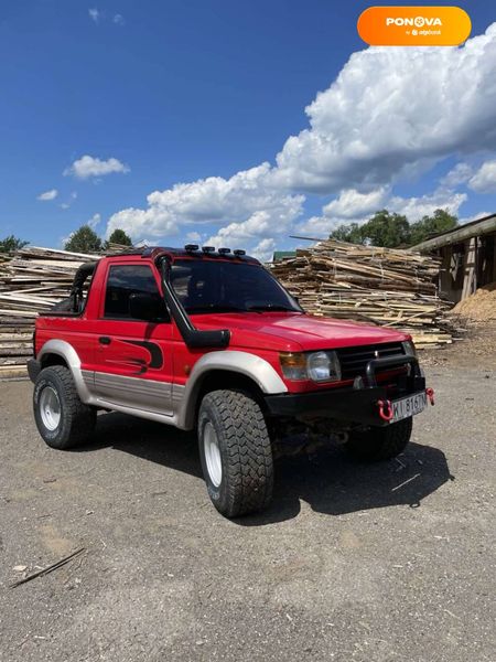 Mitsubishi Pajero, 1993, Дизель, 2.5 л., 215 тис. км, Кабріолет, Червоний, Міжгір'я Cars-Pr-63825 фото