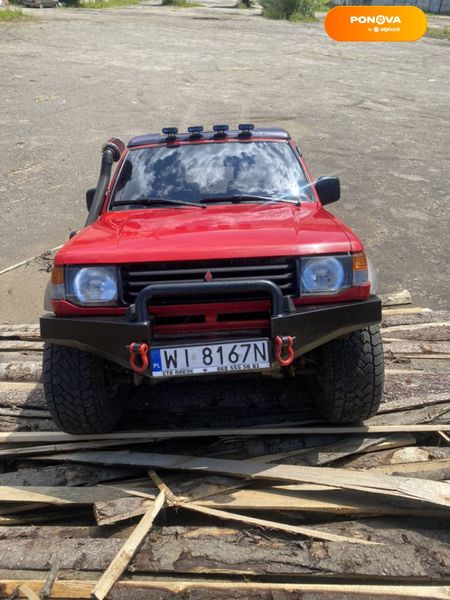 Mitsubishi Pajero, 1993, Дизель, 2.5 л., 215 тис. км, Кабріолет, Червоний, Міжгір'я Cars-Pr-63825 фото