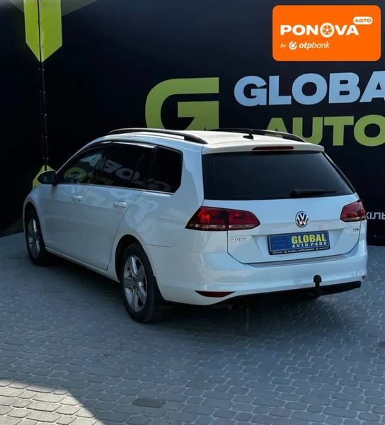Volkswagen Golf, 2015 р., Дизель, 50 тис. км, Хетчбек, Білий, Львів AT-10397655 фото
