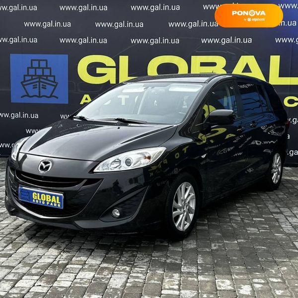 Mazda 5, 2011, Дизель, 1.56 л., 139 тис. км, Мінівен, Чорний, Львів 39735 фото