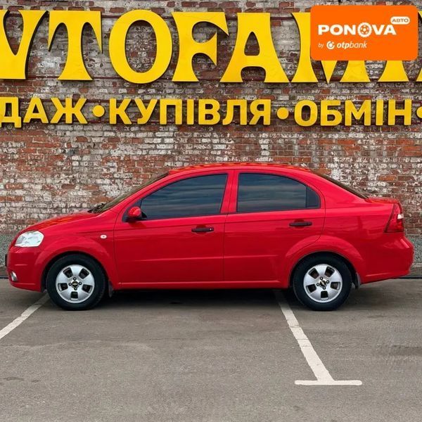 Chevrolet Aveo, 2006 р., Бензин, 182 тис. км, Седан, Червоний, Дніпро (Дніпропетровськ) AT-10419405 фото