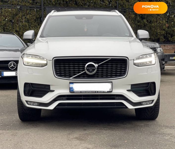 Volvo XC90, 2016, Дизель, 1.97 л., 182 тис. км, Позашляховик / Кросовер, Білий, Київ Cars-Pr-68816 фото