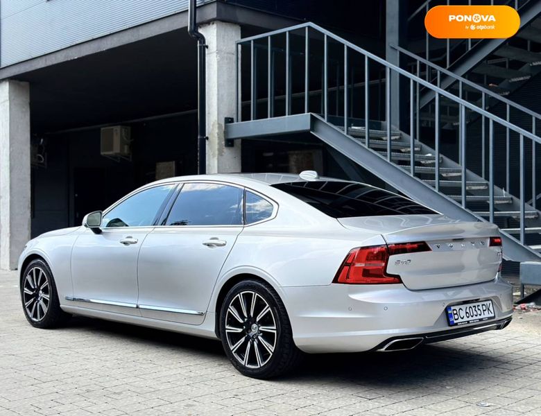 Volvo S90, 2017, Бензин, 1.97 л., 78 тыс. км, Седан, Серый, Львов 44214 фото