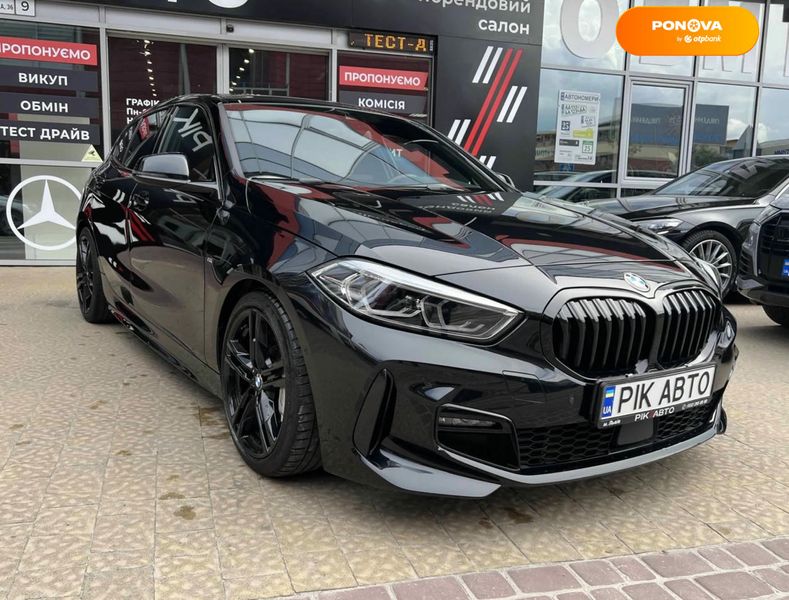 BMW 1 Series, 2020, Дизель, 2 л., 89 тис. км, Хетчбек, Чорний, Львів 52954 фото