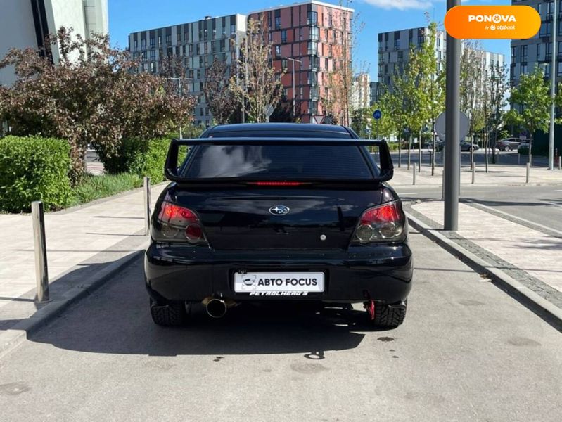 Subaru Impreza, 2006, Бензин, 2.46 л., 132 тис. км, Седан, Чорний, Київ 108222 фото