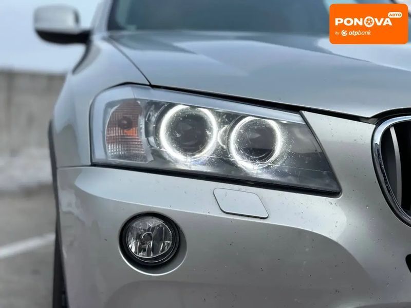 BMW X3, 2012 г., Бензин, 185 тыс. км, Внедорожник / Кроссовер, Серый, Каменское (Днепродзержинск) AT-10407152 фото